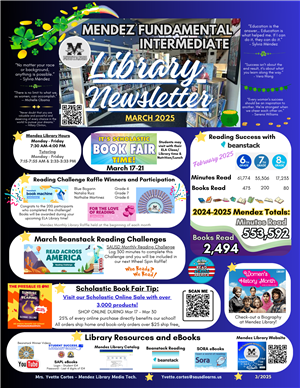 March Library Newsletter